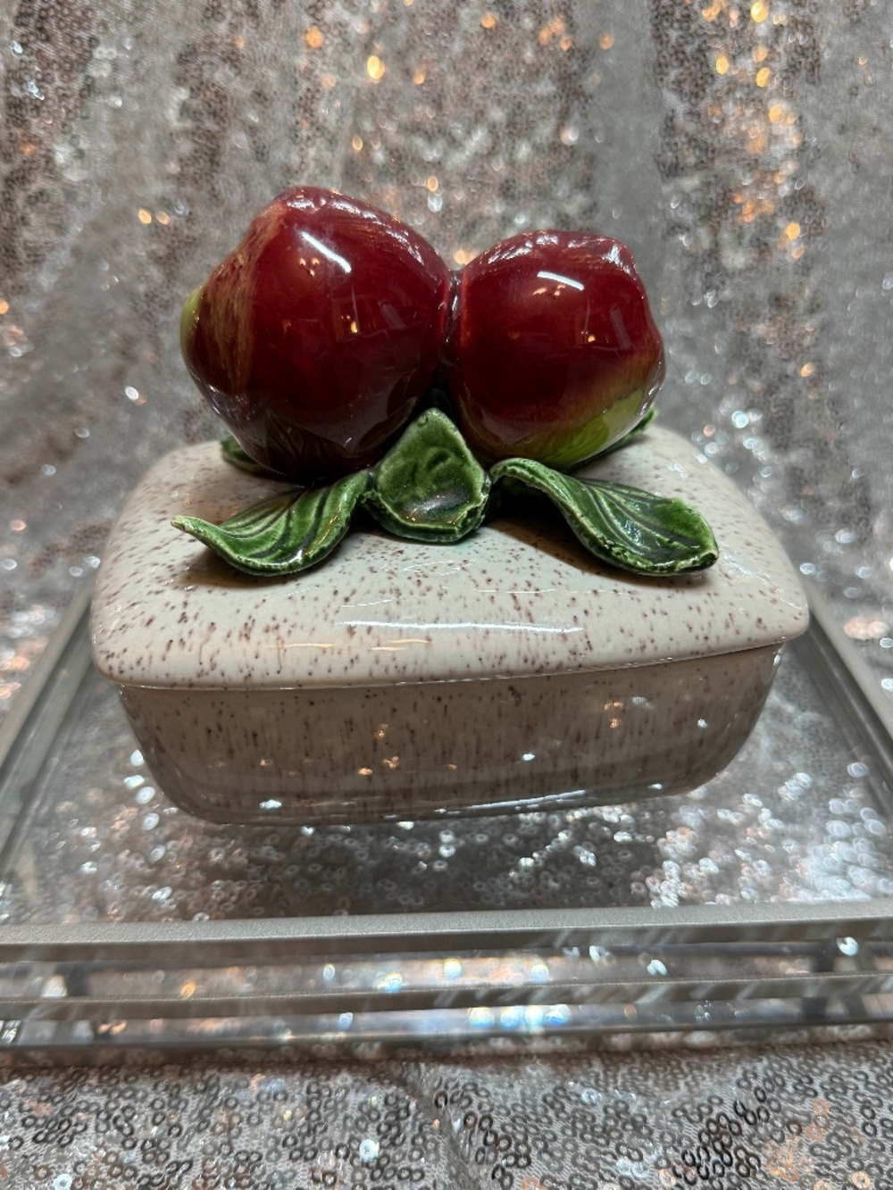 VINATGE California apple pottery